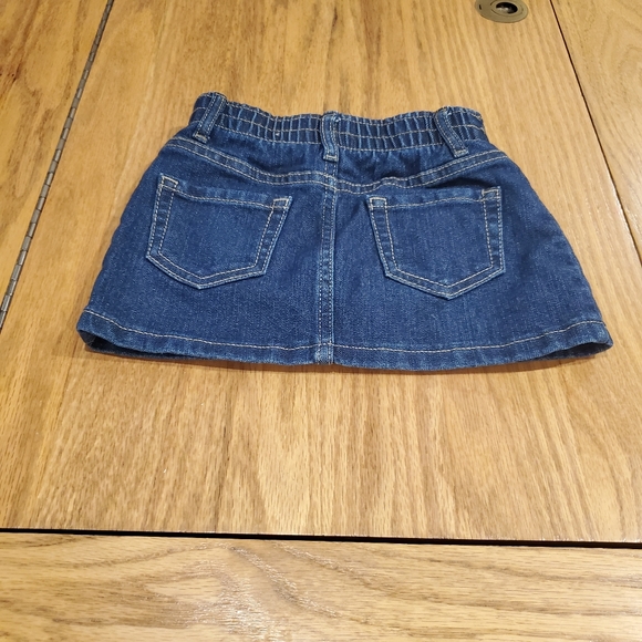 The Children's Place Denim Skirt with Built in Shorts 18-24M (months) - Picture 3 of 14